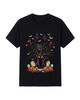 Black Cat Haunted Tree Halloween Black T Shirt Gift For Friends