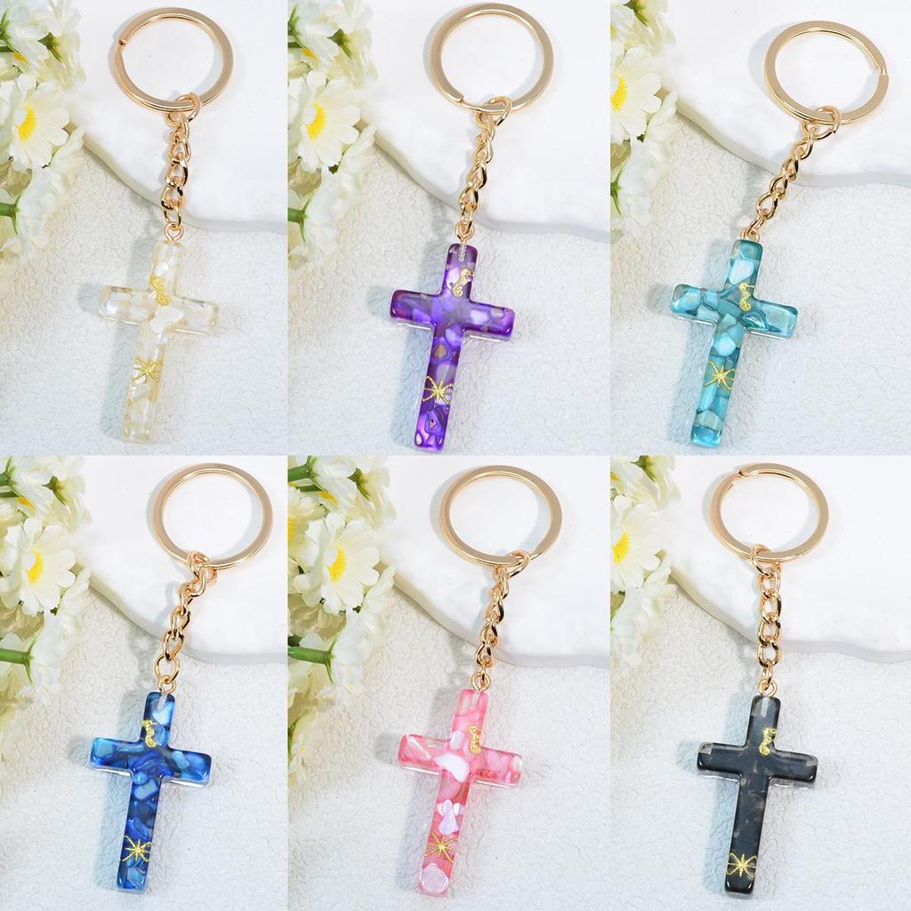 Starfish Pendant Keychain: Elegant Charm for Women's Bags