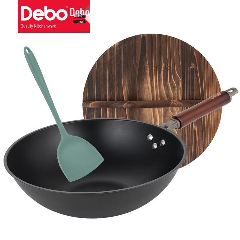 Debo DEP-834 32cm Non-stick Wok