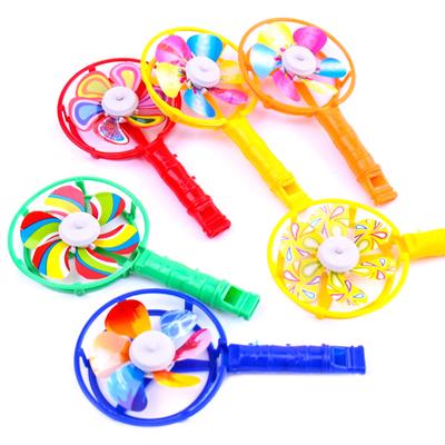 Lot de 5 sifflets mignons en forme de moulin à vent pour enfants, jouets en vrac pour fête d'anniversaire, cadeaux pour bébé, garçons et filles, prix de carnaval