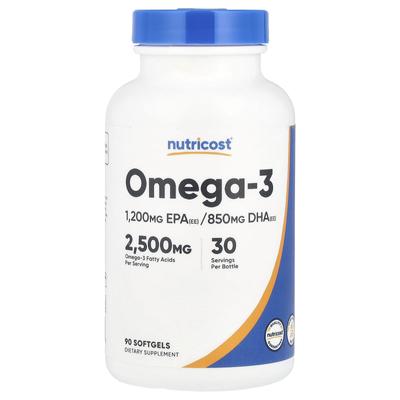 Omega 3, 90 Softgels (833 Mg Per Softgel)