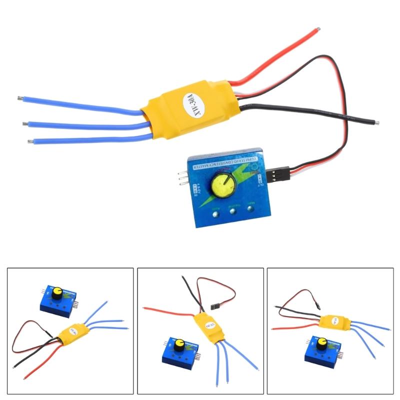 Motor Speed Controller 12V 30 A PWM Motor Governor Drive Variable Speed Regulator for Fan and Automatic Equipment