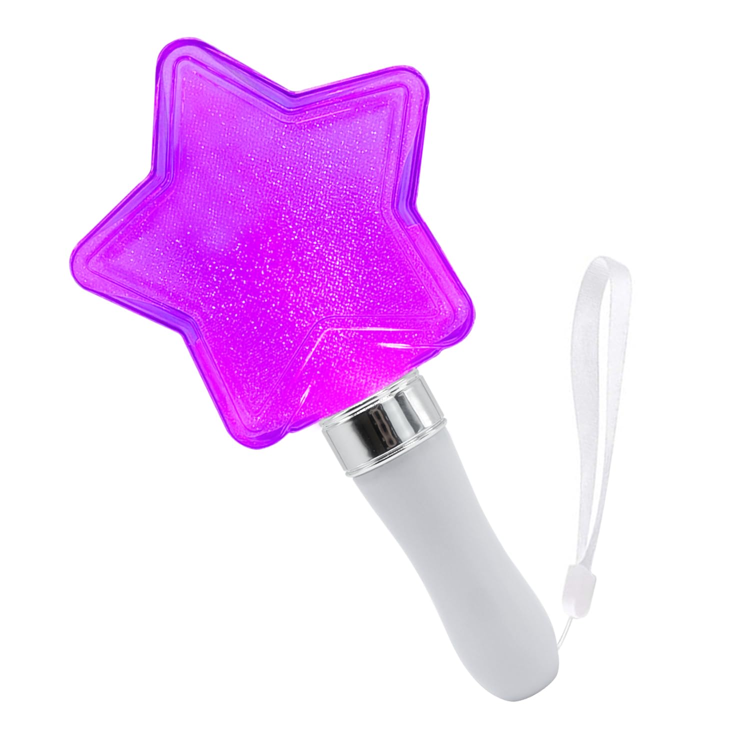 

HAYOKU Pen Light Concert Star Heart Shape Color Change 24 Colors Strap Bright High Brightness Easy Operation Live Event Idol Support Oshi Activity