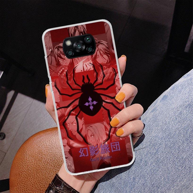 Huner X-Hunters Chrollo Shizuku Phnoe Case for Xiaomi Poco X5 X6 X7 Pro X4 Gt F7 Ultra M8 M7 Redmi 15C 15 13C 13 12C 12 Unique C