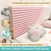 Adesivi Murali Morbidi con Texture 3D - Impermeabili e Resistenti all'Umidità - Protezioni Angolari Peel & Stick, Decorazione per Pareti, Tavoli, Sedie