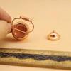 Retro Miniature Kettle Open Lid Toy 1/12 Scale Dollhouse Fairy Doll Home Decor
