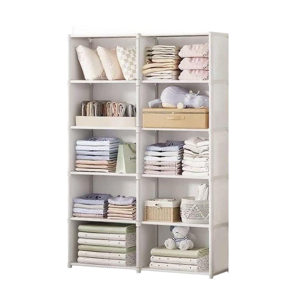 Simple Multi-layer Floor-standing Bookshelf: Narrow Corner Storage Rack for Living Room