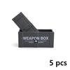 MOC Bricks Military Container Boxes Building Block Mini Figure Accessories Army Scene WW2 DIY Military Container Bricks
