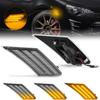 GemPro Clear LED Side Marker Lights for Toyota and Sequential Turn Signals Scion and Subaru Front Bumper 86, FT86, GT86, (zn6), FR-S, BRZ/ZC6 Fenders.