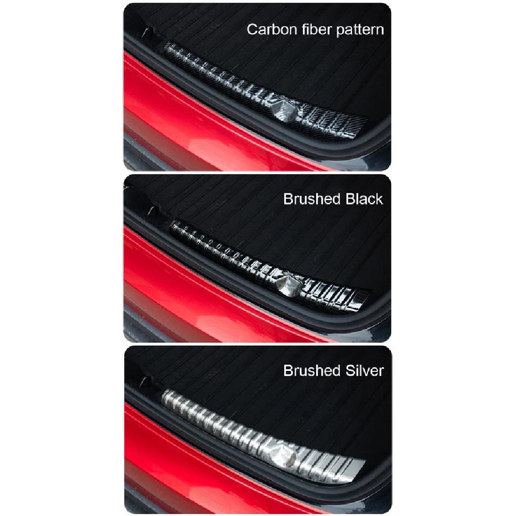 For Tesla Model 3 2024 Highland Trunk Guard Plate Threshold Strip Pedal Tailgate Anti-cutting Rubbing Pad Car Rear Sill Cover