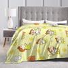 Crayons Shin Chans Anime Blanket Flannel Spring Autumn Multi-function Ultra-Soft Throw Blanket for Home Car Rug Piece