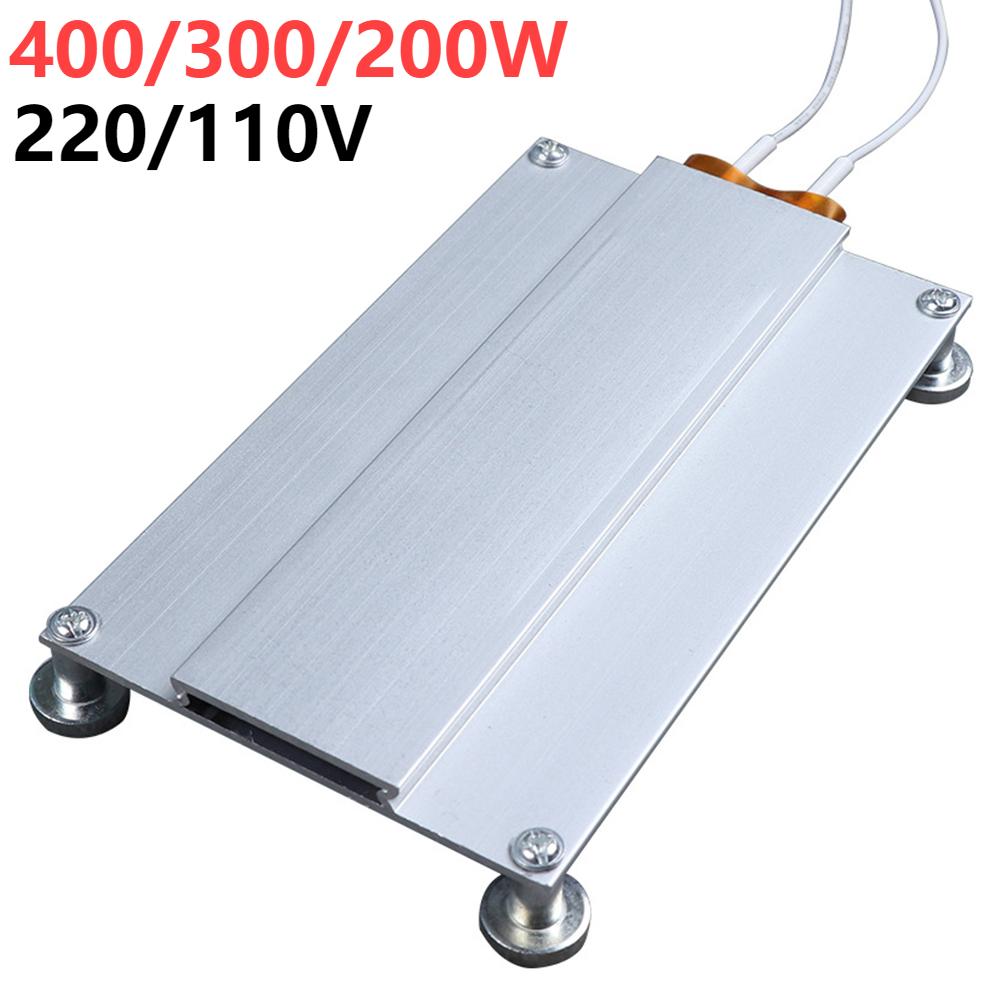 400/300/200W PTC Heating Plate Chip BGA Soldering Ball Split Aluminum LED Remover Welding Station Demolition Board Tool 220/110V