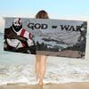 God Of War Video Game Big Microfiber Beach Towels Quick Dry Towel Sand Beach Towels Pool Towel For Travel Swim Pool Yoga