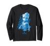 Marvel Guardians of the Galaxy Vol.2 "I Am Groot" Blue Hugh Long Sleeve T-Shirt