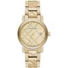 BU9038 The City Engraved Checked Gold Unisex Watch