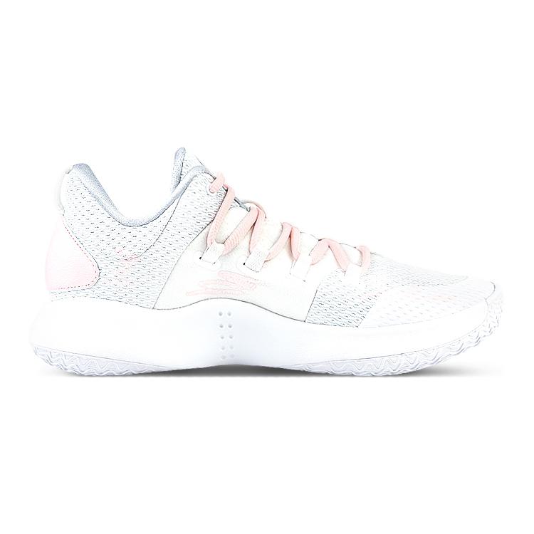 Nike Hyperdunk X Slip Resistant, Abrasion Resistant, Breathable, Lightweight Low top Basketball Shoes Men's Pink White AR0465-100(Team40-SBOX)