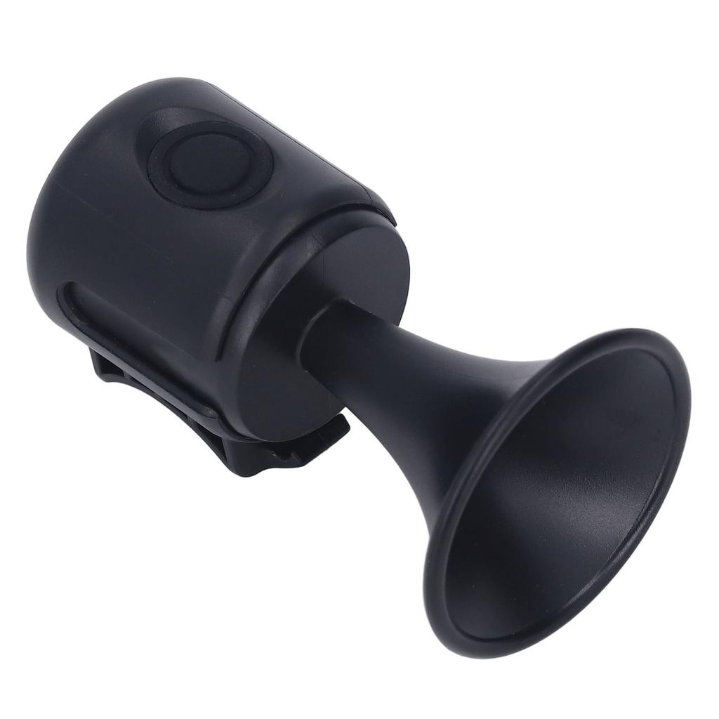 Electric Bike Horn Black IPX4 Waterproof Loud Sound Bicycle Bell for Road Bike Mountain Bike