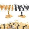 25/100pcs Mini Medieval Soldier Model for Military Game Simulation War History Lovers Collection Party Supplies XJM