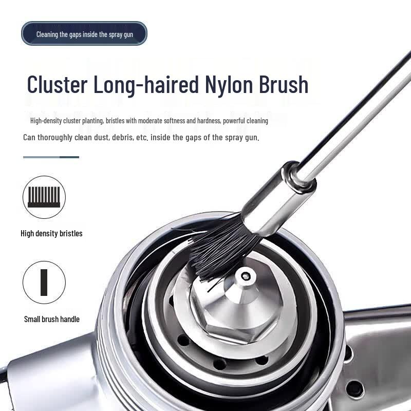 Paint Spray Gun Cleaning Brush Set