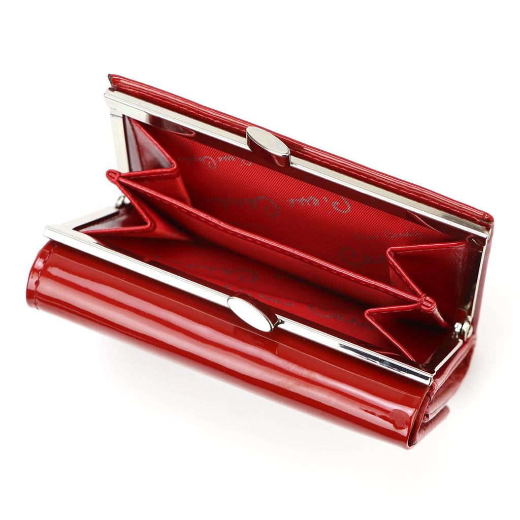 Echtes Leder + Damen-Portemonnaie aus Kunstleder Pierre Cardin 07 SHINY 117