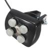 Campanello Elettrico Lampeggiante a LED per Bici Trombe per Bicicletta con Luce di Avvertimento 4 Modalità Suono Sirena Campanelli per Bici Quotidiani Impermeabili per Bambini.