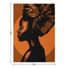 African Woman Silhouette Illustration Throw Blanket anime Nap Decoratives decorative Blankets