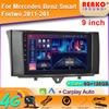 For Mercedes Benz Smart Fortwo 2 2010 - 2015 Android Car Stereo Unit Multimedia Radio Video Player GPS Wireless Carplay 4G