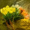 Yousheng Artificial Tulip Light LED Tulip Bouquet Night Lamp with Realistic PU Petals Glitter Tulip Tree Decorative Ambient Light for Home Bedroom