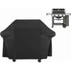 Barbecue Cover - 420D Oxford Cloth BBQ Grill Cover Anti-UV/Waterproof/Moisture-Proof Grill Cover for (152 x 76 x 122cm)