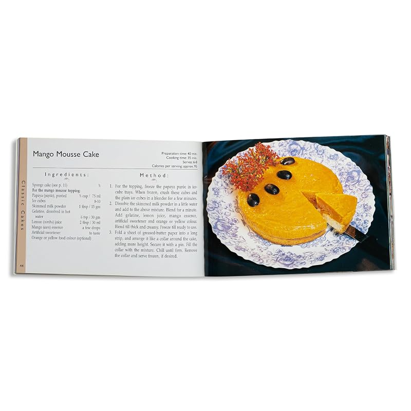 Low Calorie Desserts These Colourful and Compact Cookery Books Encompass a