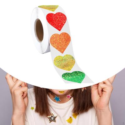 Herz Aufkleber Rolle Liebe 8 Farben Design Wateproof Decor Abdichtung Karte Machen für