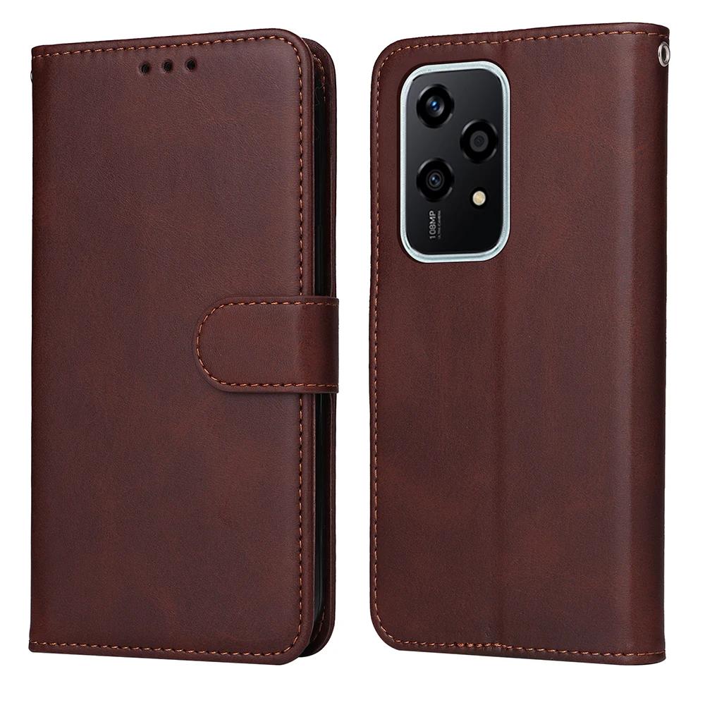 Wallet Leather Case For Honor 200 Lite 100 90 Smart X9B X8B X7B X6 X6B X6A Plus X60i Play 9T Magic 6 Pro Card Slot Flip Cover