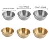 3PCS/SET Large Capacity Stainless Steel Mixing Bowl Durable with Scale Fruit Salad Bowls Rust-Free Rice Cereal Bowls