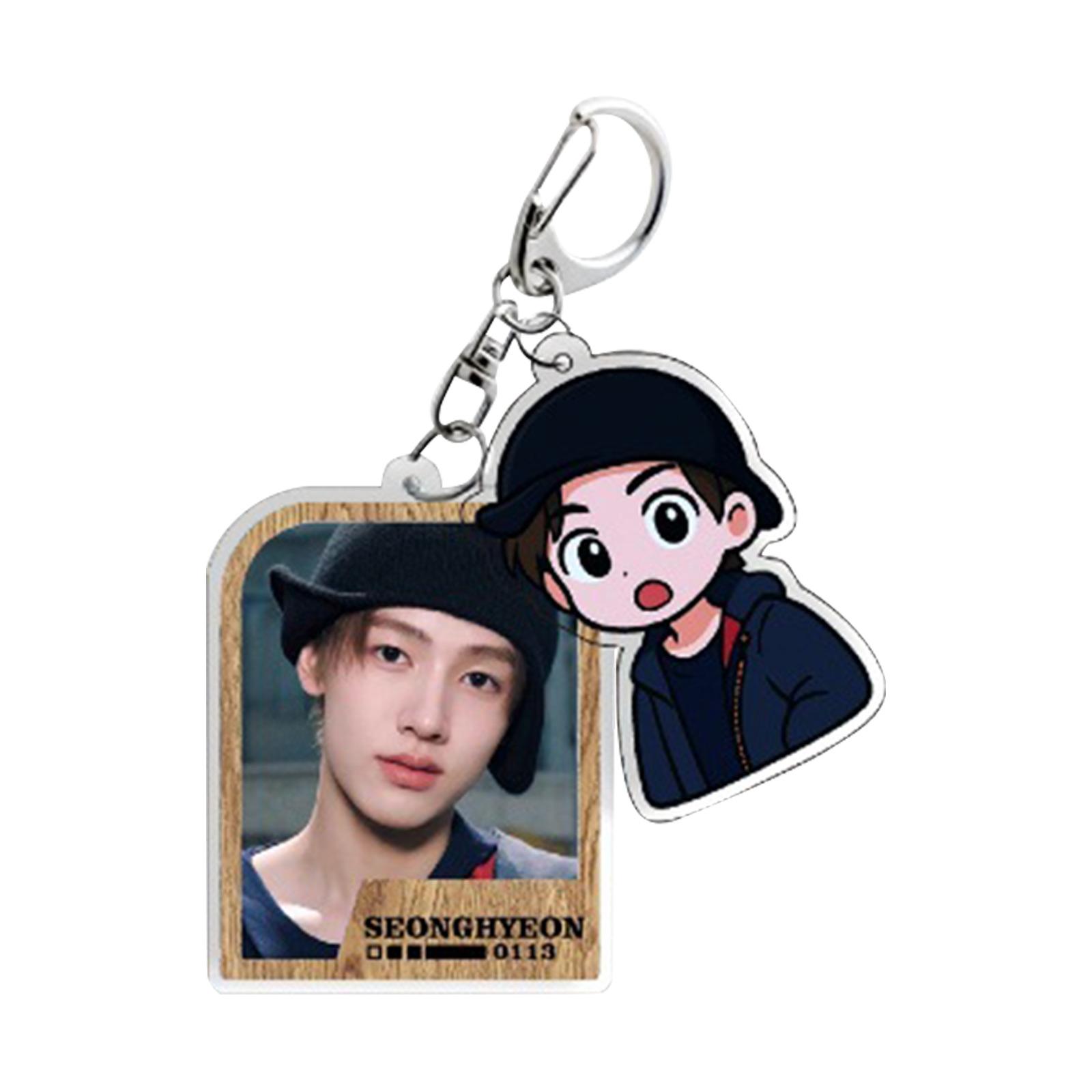 

Знаменитый брелок-звезда мужской группы, коллекционная подвеска, коллекционный предмет, подарок, подходящий для покупки звезды One Size