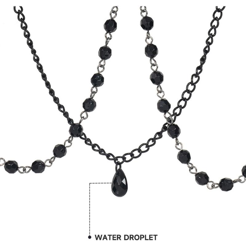 Hexenkostüm Haarreif Gothic Dark Fairy Haarstyling für Live-Show Stirnbänder Gothic Karneval