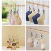 30Pcs Stainless Steel Wardrobe Clothes Clip Hangers with Hook Hanging Clothes Clip  Hats