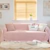 Warm yarn Sofa Towel Thicken Velvet Casual Sectional Sofa Cover Comfortable Sofa Blanket for Pets Anti-slip Protection Solid