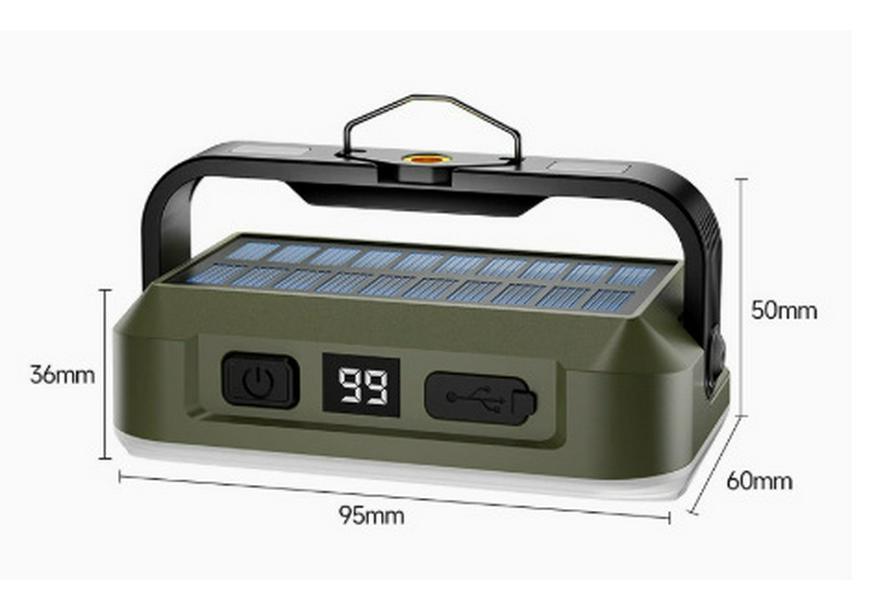 Cross-border Custom LED Camping Light: Long Battery Life, Multifunctional, Magnetic, and Perfect for Outdoor Atmosphere and Emergency Use.