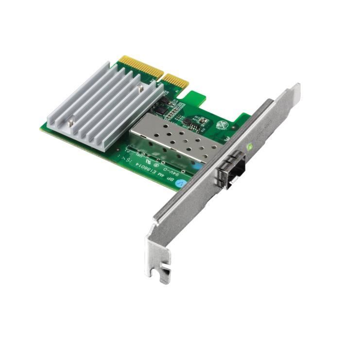 10Gb Ethernet Card - TRENDNET - TEG-10GECSFP - PCI Express 2.0 X4 - 1 Port - Fiber Optic