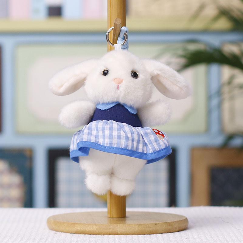 Plush Bunny Keychain With Cartoon Style For Girls And Boys Gift