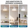 Modern Design E27 Socket Fan Light Smart Invisible Retractable Led Socket Ceiling Fan With Light and Remote for Bedroom Dining