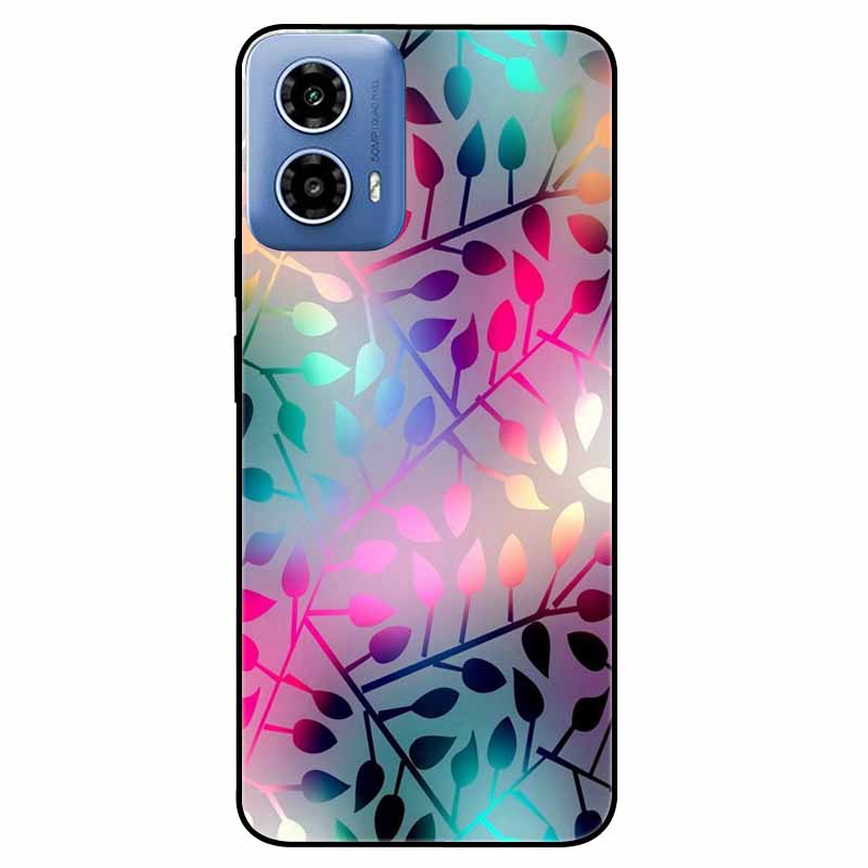 For Moto G34 5G Case G 24 Soft Silicone Fashion Animals TPU Bumper for Motorola Moto G24 G04 Painted Phone Covers Luxury Capa
