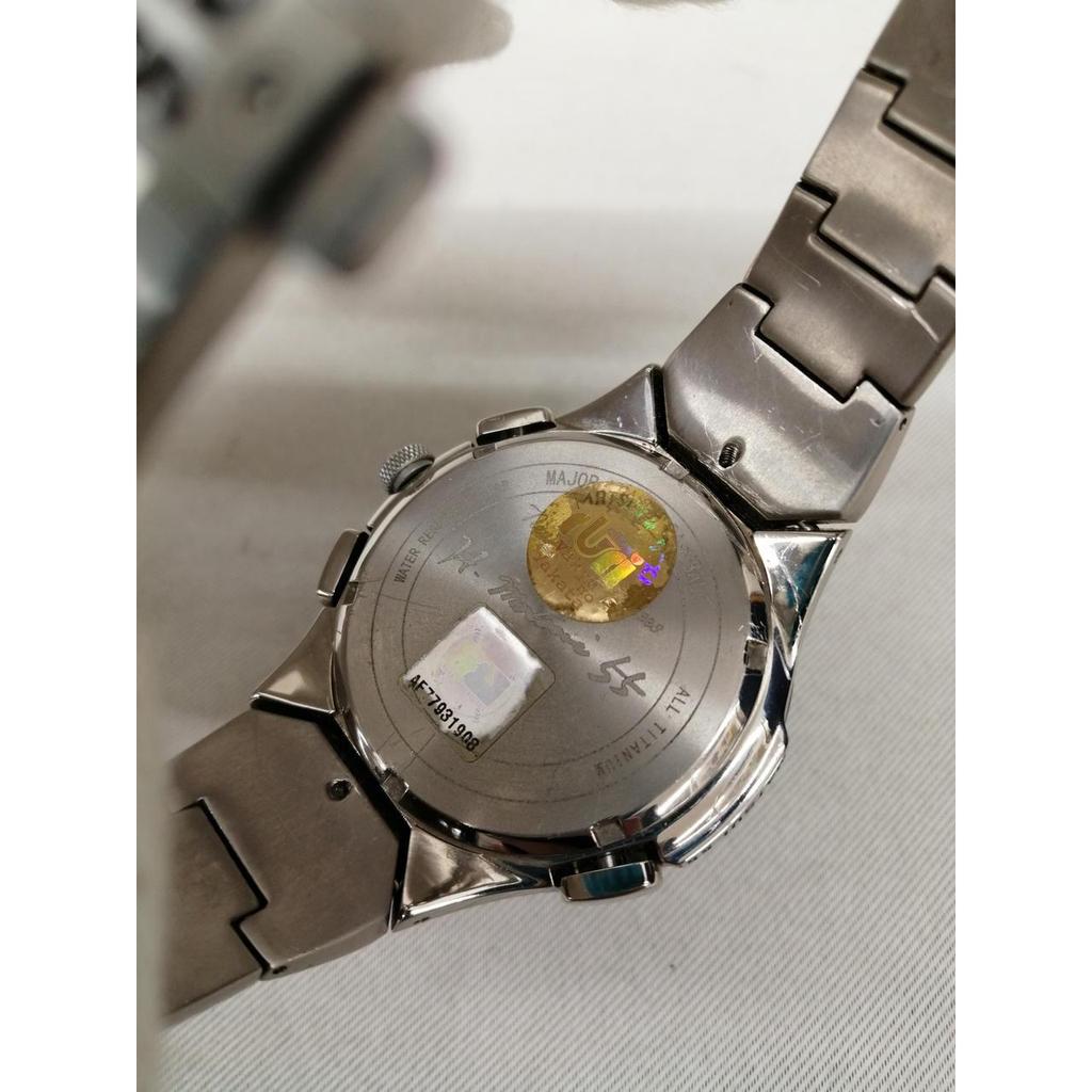 Used CITIZEN Hideki Matsui model quartz digital watch