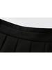 KIRSH Classic Pleated Mini Skirt [Black]