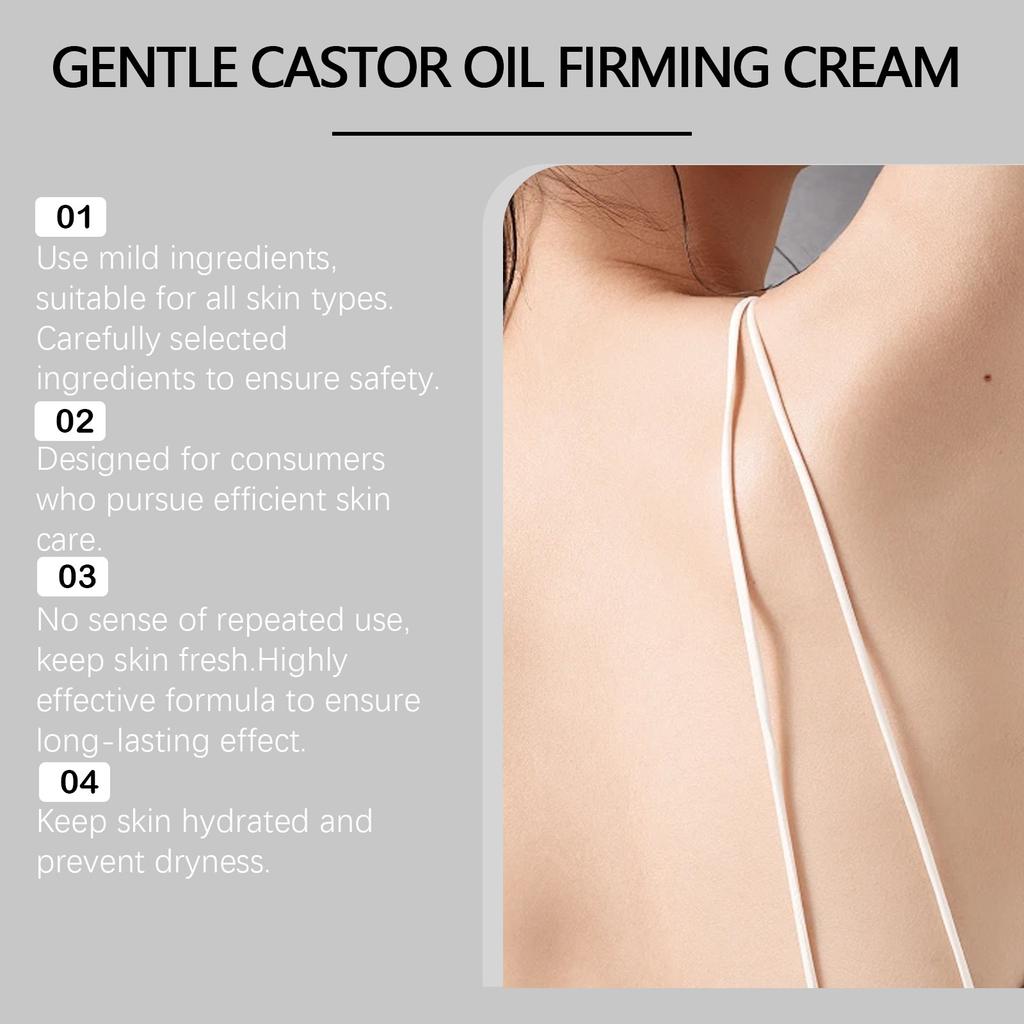 Castor Oil Anti-Aging Firming Cream Firming Cream Is Effective For Nourishing All Skin Types 50g