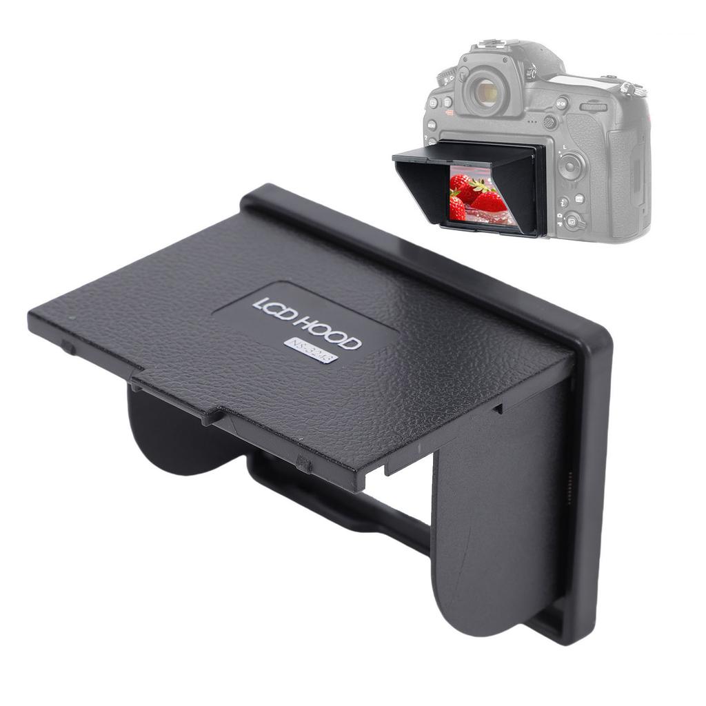 Paraluce LCD Adatto per 3,2 Pollici 4:Copertura Parasole Magnetica per Schermo 3 Fotocamere Blocca Luce Intensa