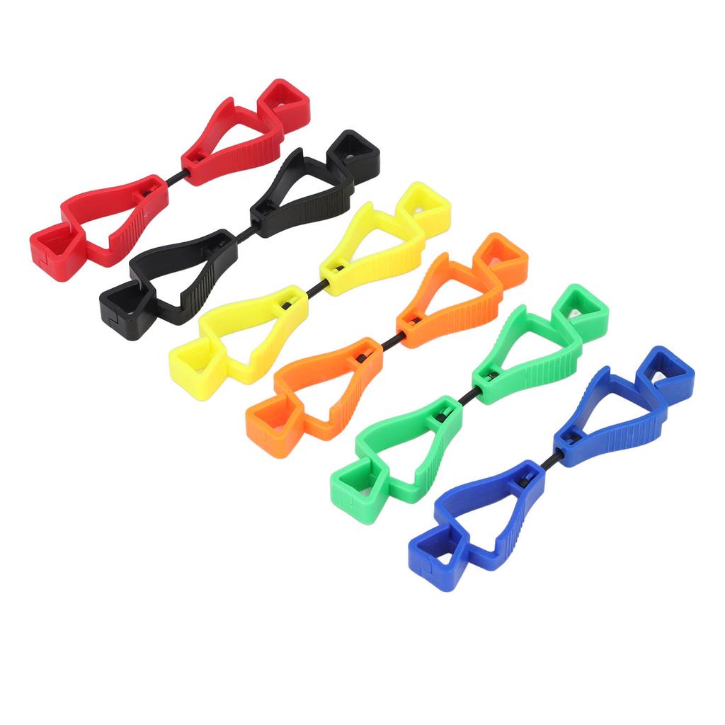 6PCS Work Gloves Holder Large Size Plastic Multifunctional Work Gloves Grabber Holder Clip