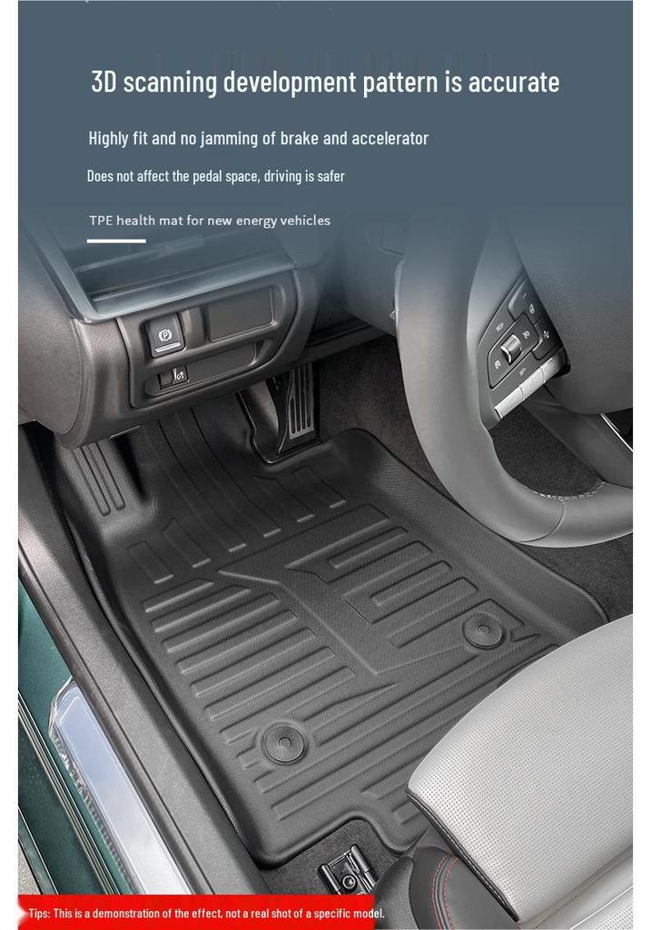 Changan Qiyuan Q07 TPE Car & Trunk Mats: Fits 25 Models, Eco-Friendly