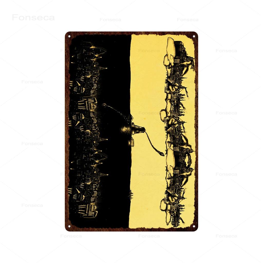 Shooting Game Bioshock Tin Sign Infinite High Quality Retro Meatl Plaques Vintage Wall Art Iron Painting for Home Bar Decoration