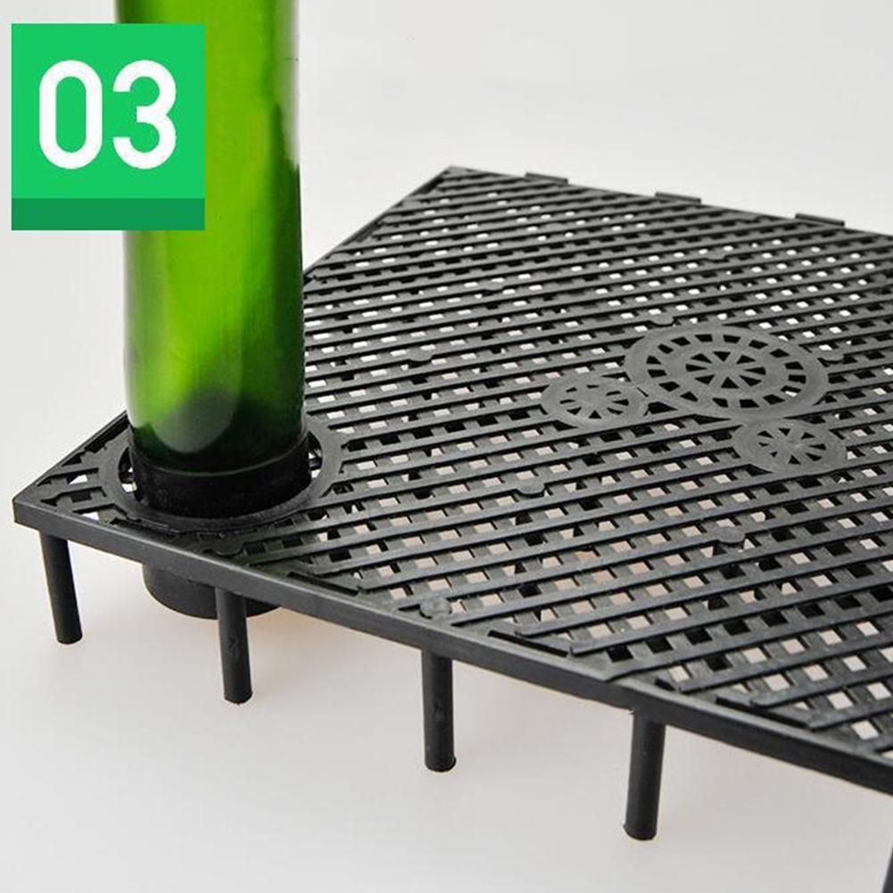 Fishbowl Bottom Filter Plate Ultra-dense Mesh Flexible Combined Splicing Design Clapboard Convenient Filtration Tool For Aquarium